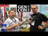 Симоне Лучиани демонстрирует прототип игры на GenCon18