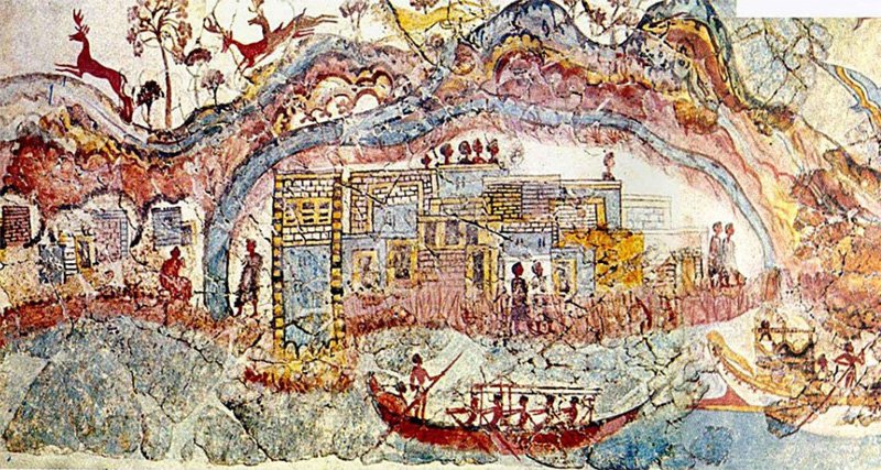 Древнегреческий рисунок, изображающий вход в Гиперборею Древнегреческий рисунок, изображающий вход в Гиперборею